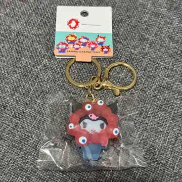 만박 산리오 미야쿠미야쿠 클리어 키링 쿠로미