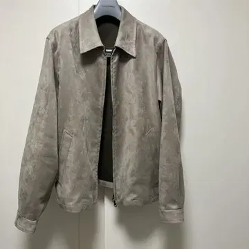 유나이티드 애로우즈 페이크 스웨이드 블루종