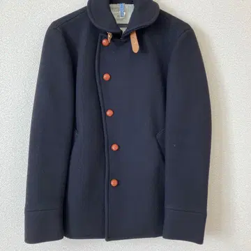 [ S 사이즈 ] 에디피스 멜톤 숄카라 코트 블루종 네이비