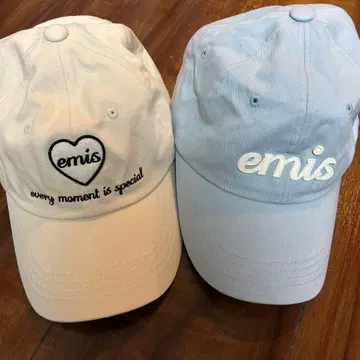 emis 야구 모자 2개 세트