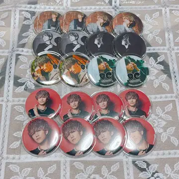 오가사와라 진 아사히 나유타 캔뱃지