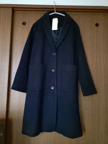 뷔르데사봉 체스터 코트 겨울 코트 울 100