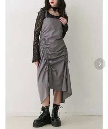 불규칙 개더 원피스 졸업식 입학식 결혼식 2차 모임