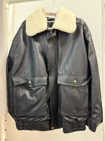 niko and - 인조 가죽 2WAY 모듬 블루종