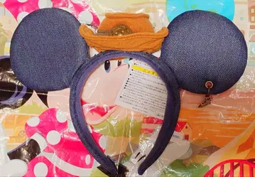 디즈니 웨스턴 미키 머리띠 빅 썬더 마운틴