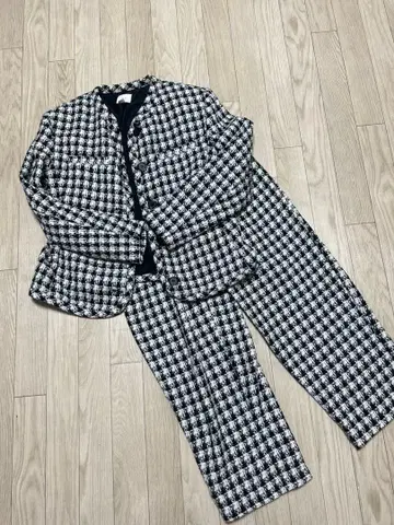 H&M 트위드 셋업 입학 졸업 발표회