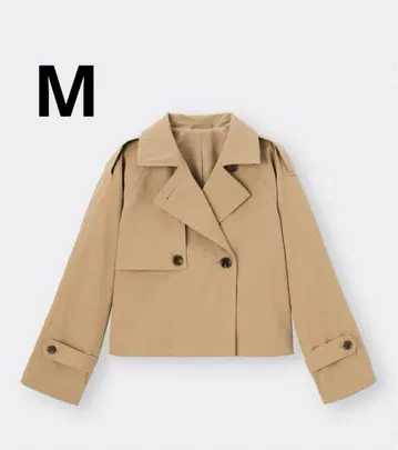 GU 숏 트렌치 자켓 긴팔