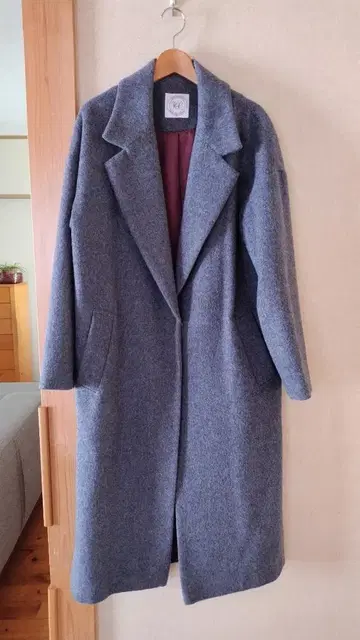 HC 그레이 롱 코트