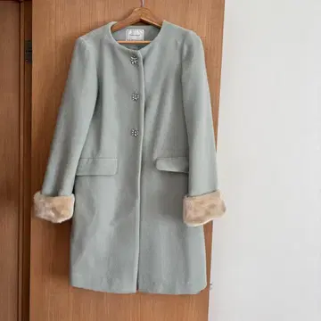 쿠튀르 브로치 롱 코트 *최종 가격 인하*