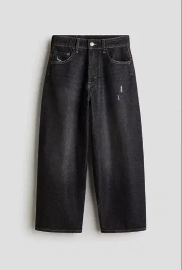 H&M 슈퍼 배기 데님 M 새상품 미사용