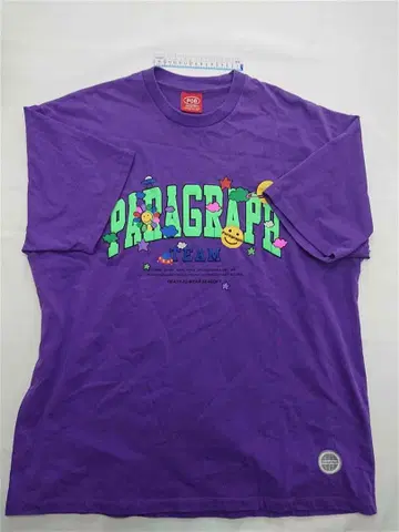 패러그래프 그래픽 셔츠 퍼플 계열 사이즈 1 한국제