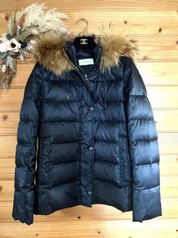 새상품급 MACKINTOSH PHILOSOPHY 블랙 다운 자켓 36