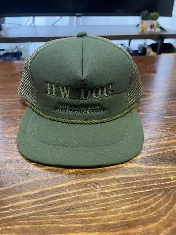 THE H.W.DOG&CO 메쉬 캡 도그스