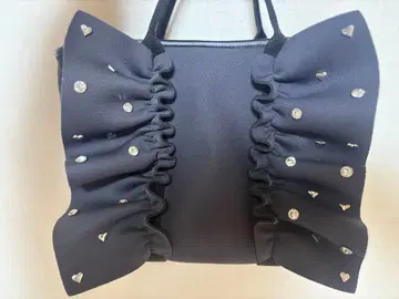 랩처 rapture 프릴 백 차콜 그레이