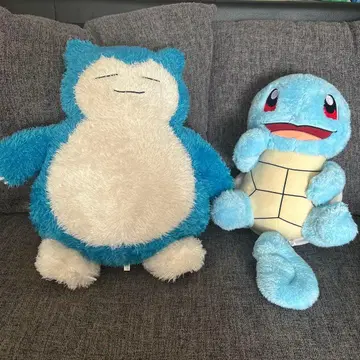 포켓몬 카비곤 꼬부기 봉제 인형 세트