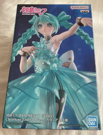 하츠네 미쿠 BPEV ClearLuxe EmeraldGem 피규어