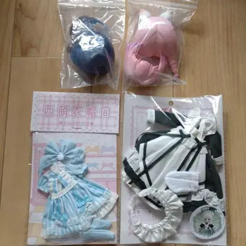 리로로 헤어 부품과 의류 세트