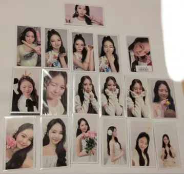 NiziU 아야카 CD 특전 총 18장