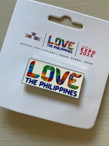박람회 필리핀 핀 배지