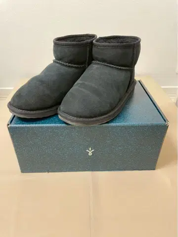 emu 블랙 어그 부츠 23cm