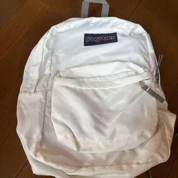 Jansport 화이트 백팩