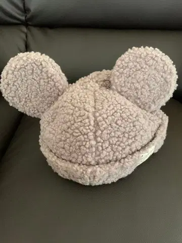 디즈니 리조트 보아 귀도리 모자 그레이