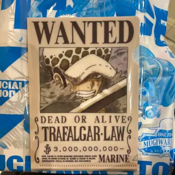 원피스 무기와라 스토어 특전 미니 클리어 파일 로우