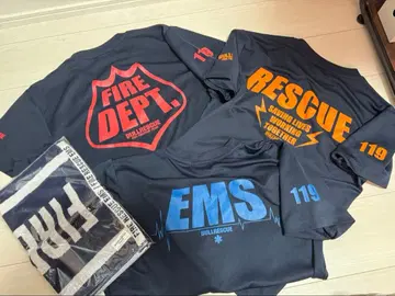 소방 반팔 t셔츠 묶음 판매