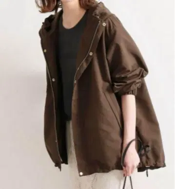 IENA P 타프타 후데트 블루종 마운틴 후드티 아우터