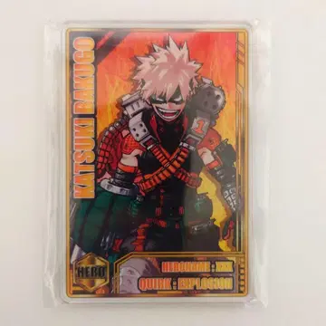 나의 히어로 아카데미아 스탯 카드 컬렉션 바쿠고 카츠키