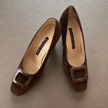 BOUTIQUE OSAKI 브라운 하이힐 펌프스 24cm