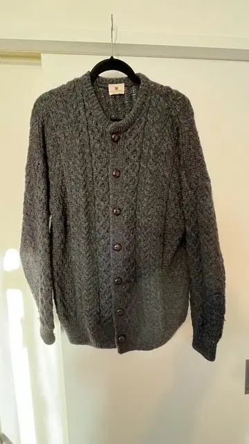 carraigdonn 캐레이그돈 메리노울 가디건 남성용 L