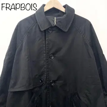 [ FRAPBOIS ] 스텐카라 코트 블랙 사이즈 3