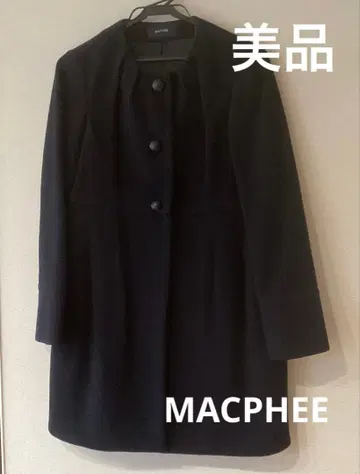 새상품급 MACPHEE 여성용 울 코트