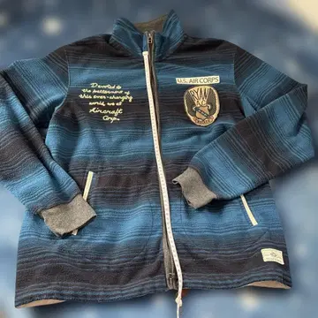 AVIREX 플리스 자켓 U.S. AIR CORPS 2XL