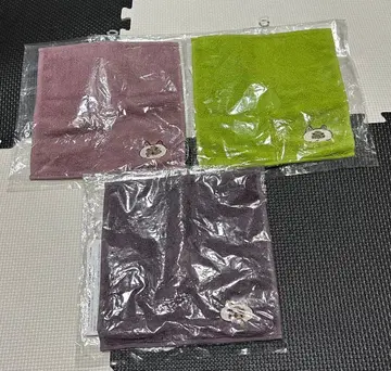 오후쿠짱 오하기 손수건 새상품 3색 세트 오후쿠짱 오하기 고양이