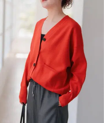 새상품 Spick and Span 더블 자카드 가디건