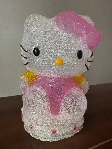 헬로키티 입상 산리오 키티 크리스마스 반짝반짝