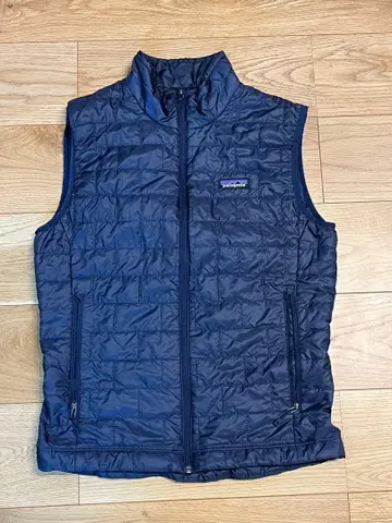 patagonia 네이비 나노 퍼프 베스트 S