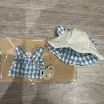 치비누이 옷 갈아입기 의류와 귀도리 모자 세트