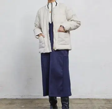 kuih 베스트바이 아이보리 숏 기장 다운 자켓