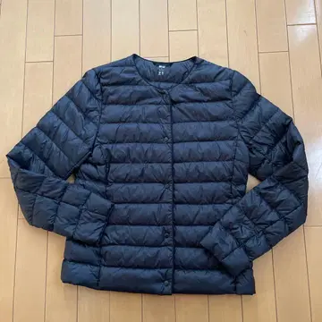 UNIQLO 블랙 다운 자켓 M