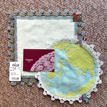 친자와 레이스 Dinosaur 공룡 세계 여행 시즌 손수건 2장 세트