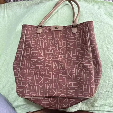 MICHAEL KORS 로고 프린트 토트백