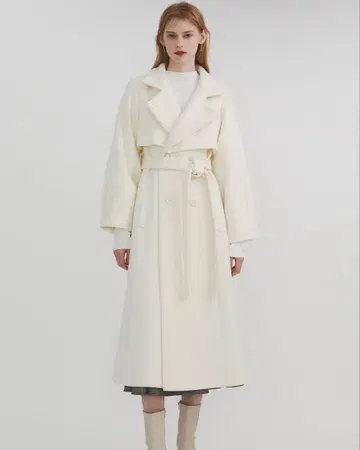 dazzlin 2WAY 컬러 레이디 울 코트