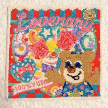 [ 미사용 새상품 ] 러브리 바이 페이러 손수건 야무야무 패키지