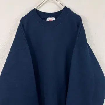 USA 구제 의류 member's mark 무지 맨투맨 네이비