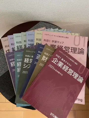 중소기업 진단사 텍스트 & 학습 맵 세트 스터딩 Studying