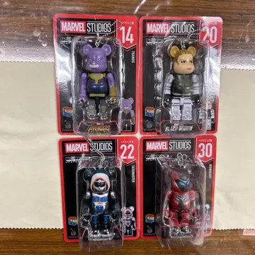 MARVEL STUDIOS 베어브릭 4체 세트