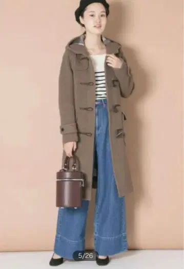 런던 트래디션 더플 코트 롱 어반 리서치 별주